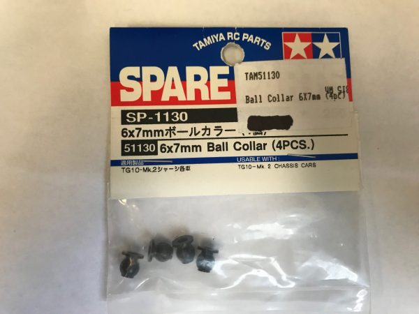 TAM51130 - Ball Collar 6x7mm (4pc)