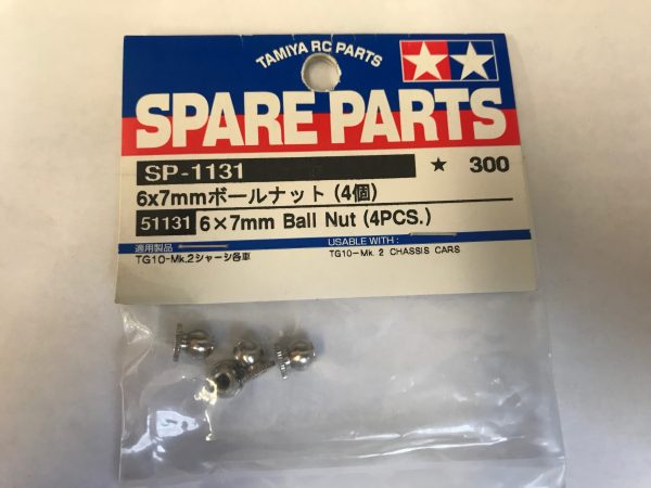 TAM51131 - Ball Nut 6x7mm (4pc)