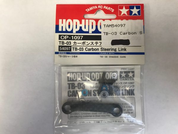 TAM54097 - Steering Link Carbon - TB03