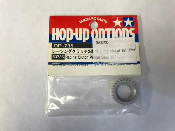 TAM53735 - Racing Clutch Pinion 26T (Second Gear) - TG10-Mk2