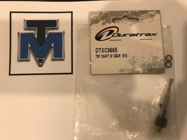 DTXC9665 - Top Shaft With Gear - Evader ST
