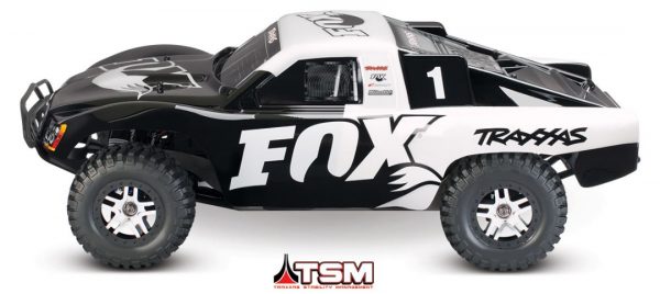 TRX68086-4FOX - Traxxas Slash 4X4 SC Truck Brushless (No Battery/Charger) - Fox