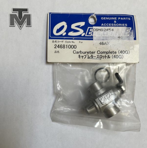 OS24681000 - Carburetor Complete (40G) - .46AX