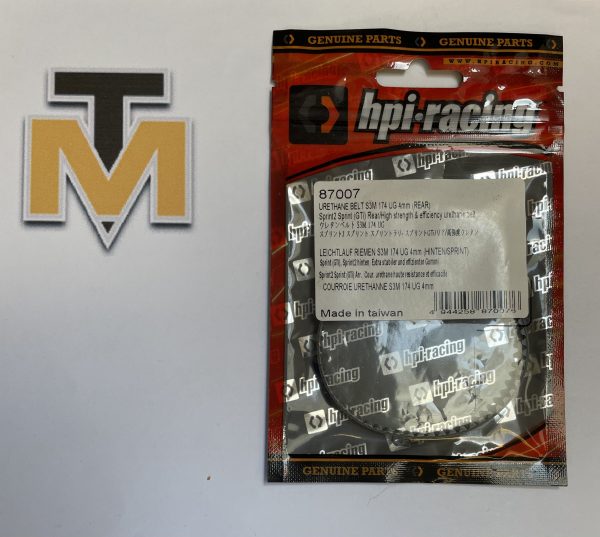 HPI87007 - Urethane Belt S3M 174 UG 4mm (Rear) - Sprint2