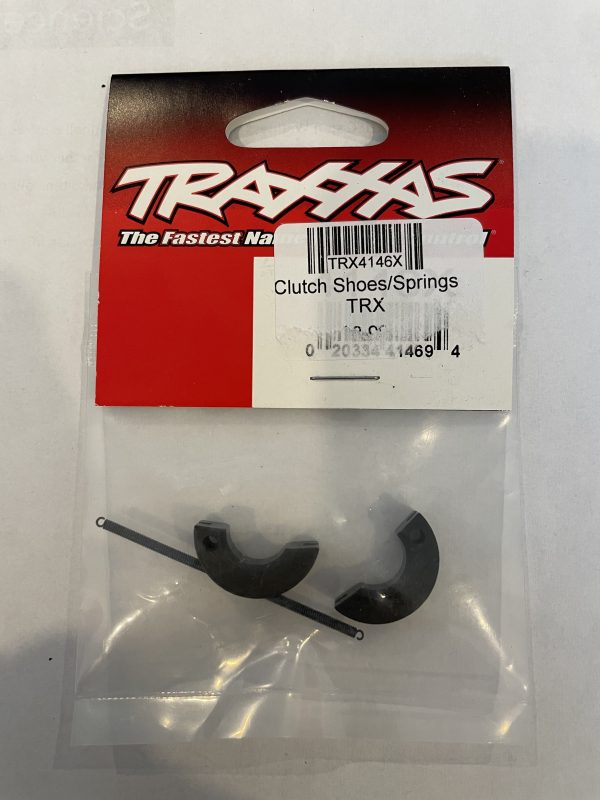 TRX4146X - Clutch Shoes and Spring - E-Revo 1/16 (and Others)