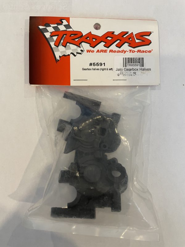 TRX5591 - Gearbox Halves (Left & Right) - Jato