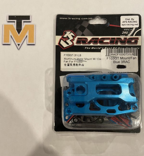 3RACF103GT31LB – Aluminum Motor Mount W/Cooling Fan – F103GT