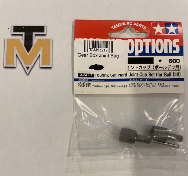 TAM53217 – Hard Joint Cup Set (For Ball Diff) – TA02/TA03 (and Others)